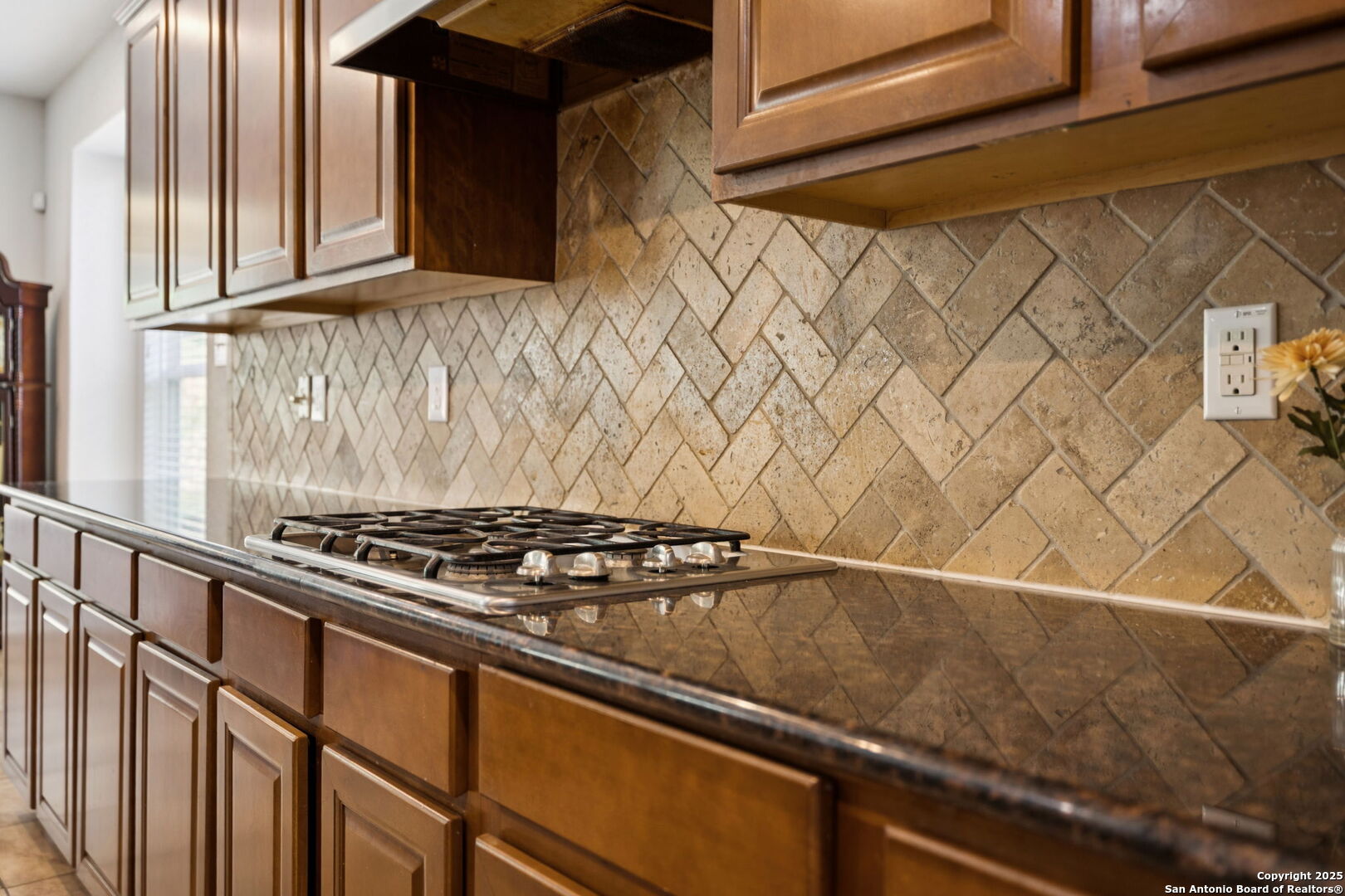 23567 7 Winds San Antonio, TX 78258 - Photo 24 of 49 a close view of a stove and cabinets
