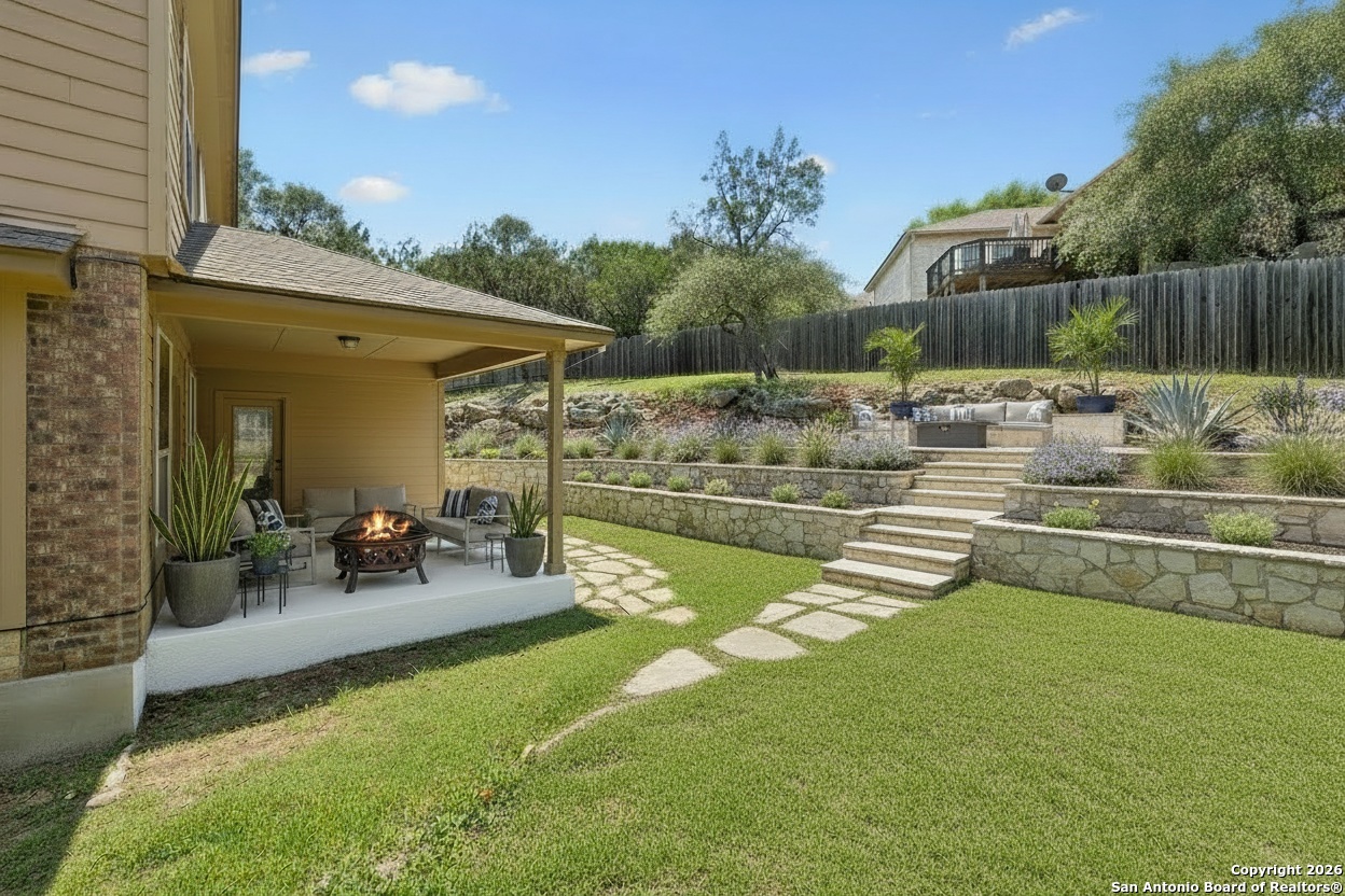 23567 7 Winds San Antonio, TX 78258 - Photo 43 of 49 a view of a house with swimming pool and sitting area