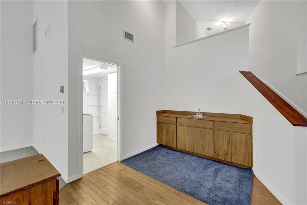 1345 Barrett Road North Fort Myers, FL 33903 - Photo 16 of 27 a view of a kitchen with wooden floor