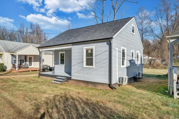 a house view with a sitting space