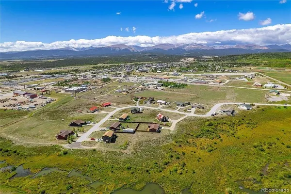 a view of a lake with a mountain in the background