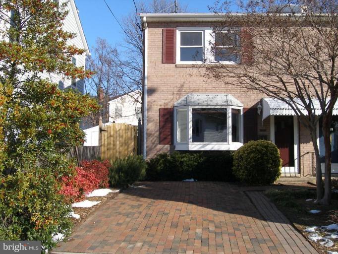 All brick semi-detached with modern flair