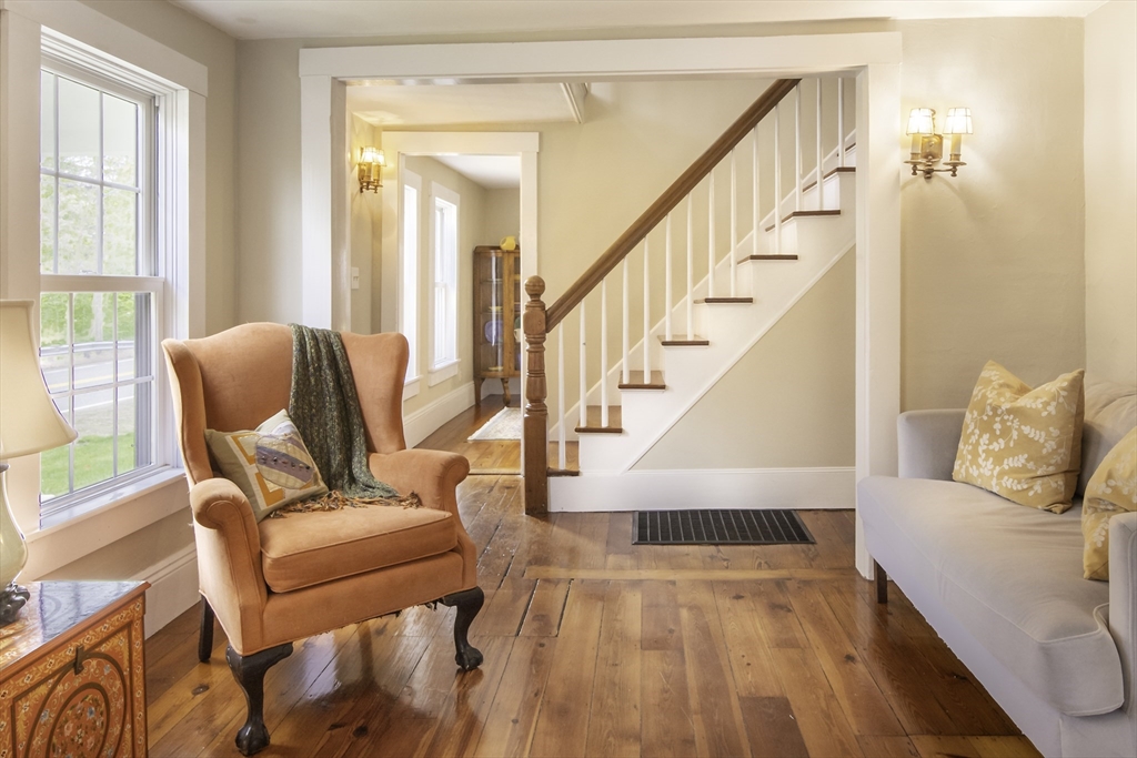 301 Cordaville Road Ashland, MA 01721 - Photo 8 of 41 a view of staircase with furniture and wooden floor