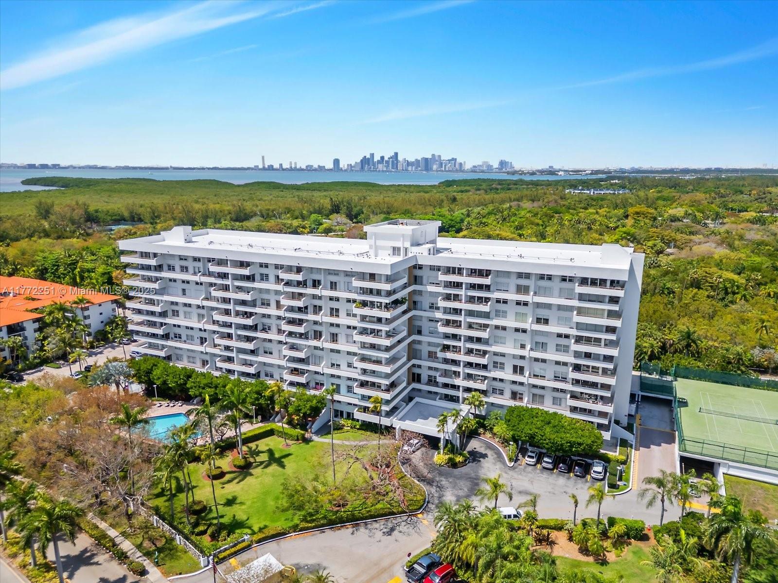 155 Ocean Ln Drive, Unit 208 Key Biscayne, FL 33149 - Photo 33 of 34 a view of a city with ocean view