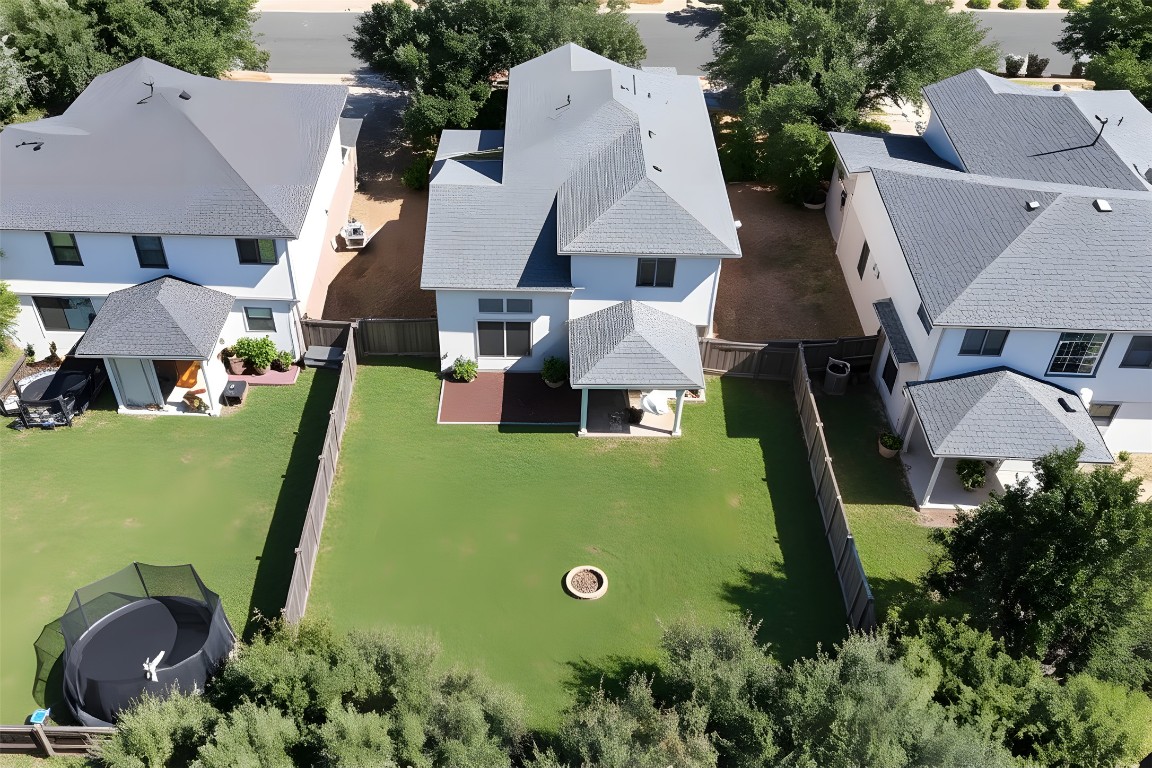 3007 Rainy River Drive Leander, TX 78641 - Photo 22 of 34 Aerial view of back of home
