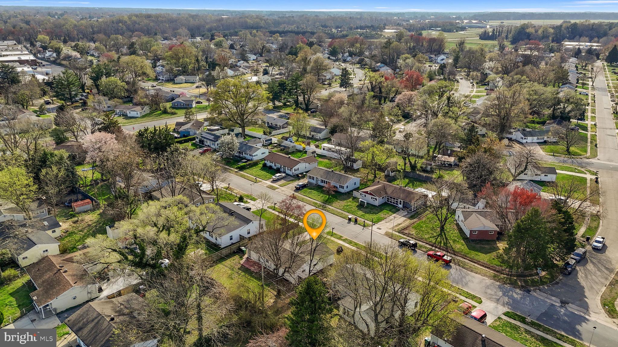 1431 Joshua Clayton Road Dover, DE 19904 - Photo 31 of 31 an aerial view of residential houses with outdoor space and trees