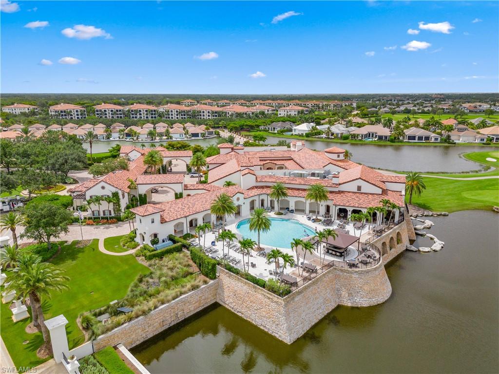 16336 Corsica Way, Unit 201 Naples, FL 34110 - Photo 33 of 34 Bird's eye view of a nearby body of water