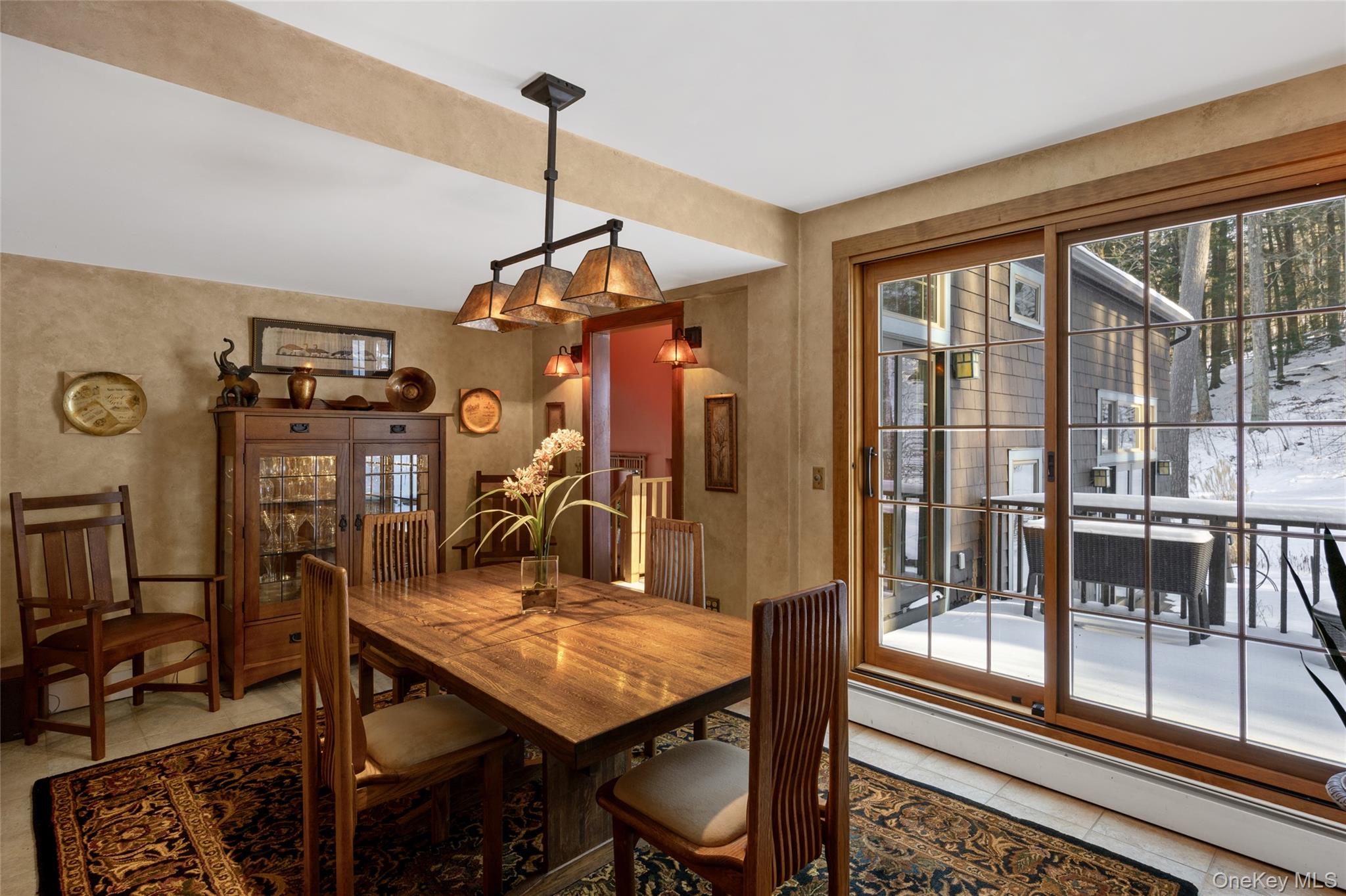326 Pratt Hill Road Austerlitz, NY 12037 - Photo 12 of 31 a view of a dining room with furniture window and outside view