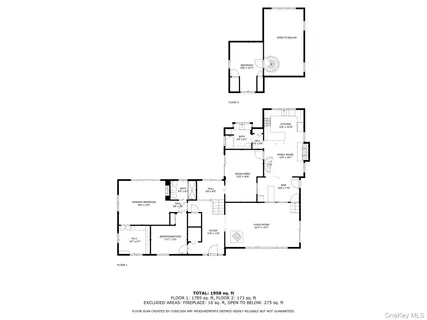 a picture of floor plan