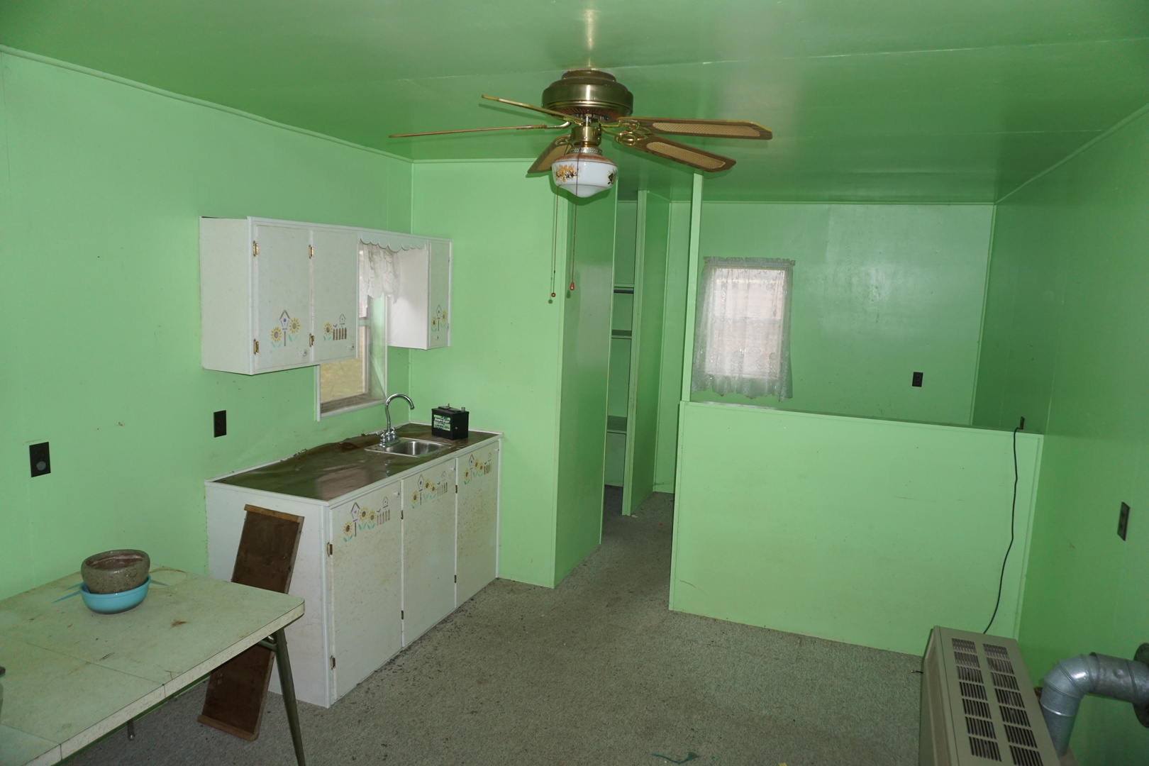 5317A South 2000W Road Chebanse, IL 60922 - Photo 9 of 14 a bathroom with a sink a mirror and shower