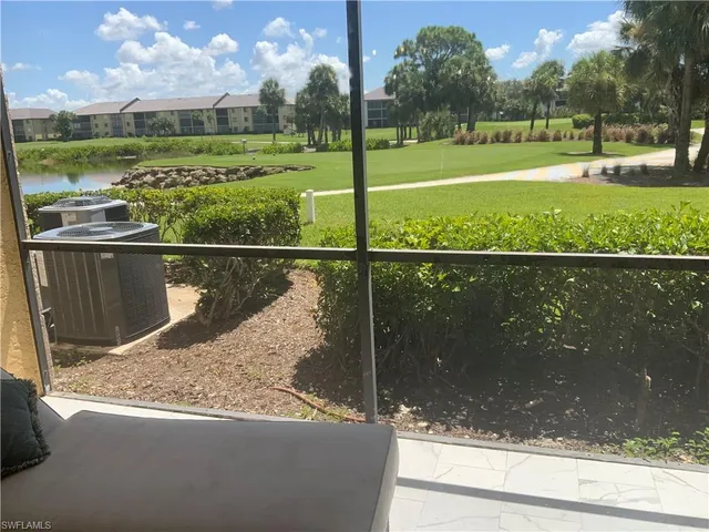 a view of a lake from a balcony