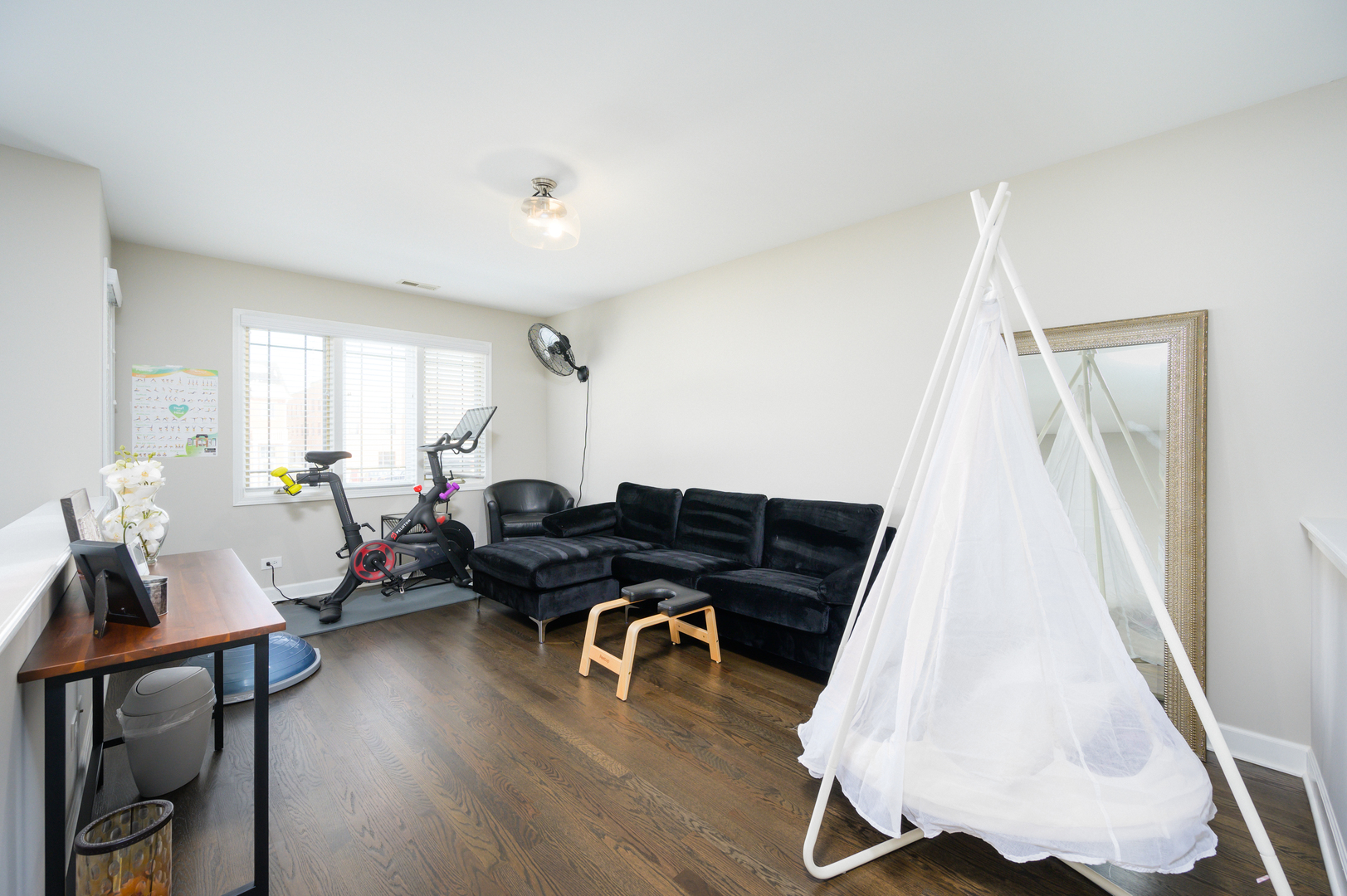 232 North Addison Avenue Elmhurst, IL 60126 - Photo 15 of 28 a living room with furniture and a wooden floor