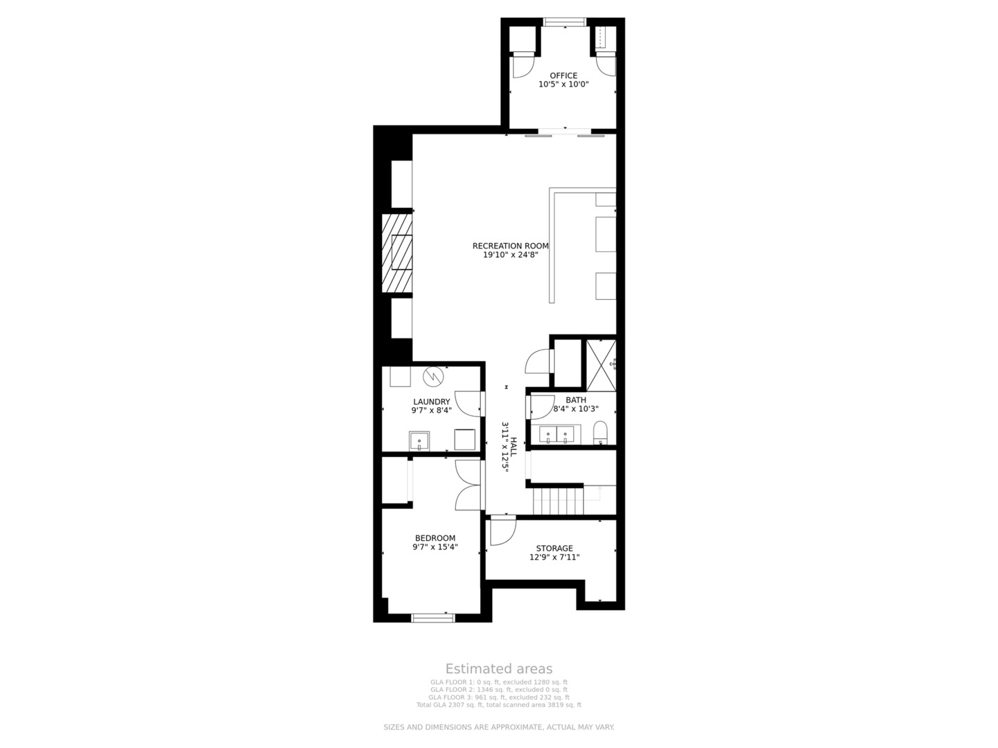 232 North Addison Avenue Elmhurst, IL 60126 - Photo 27 of 28 a picture of a floor plan