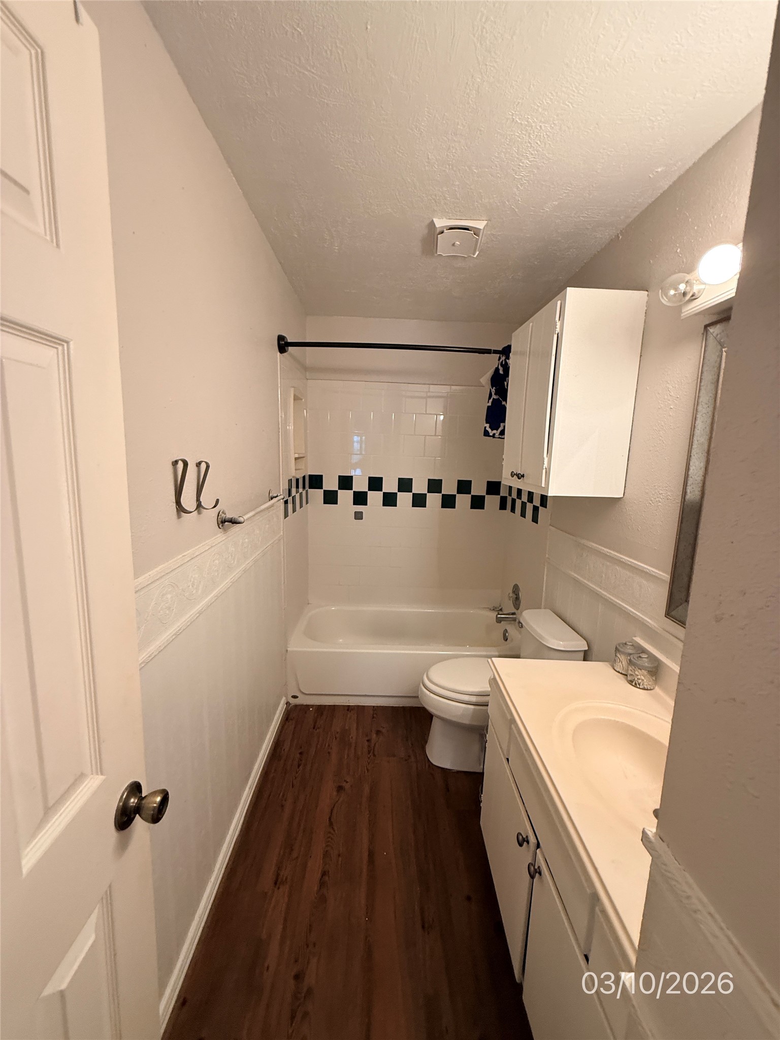 2018 Westlake Way Houston, TX 77084 - Photo 10 of 14 a bathroom with a sink a toilet and shower