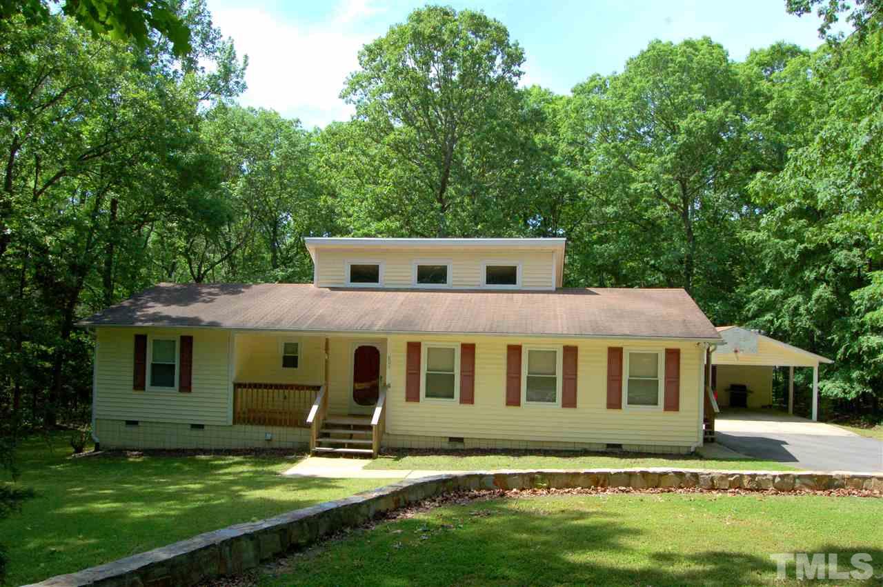 a aerial view of a house