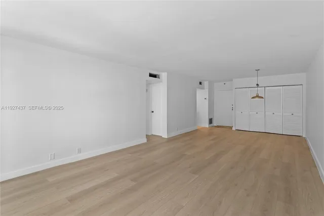 a view of empty room