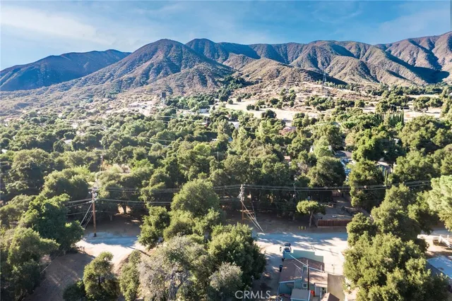 a view of a tree in front of a house