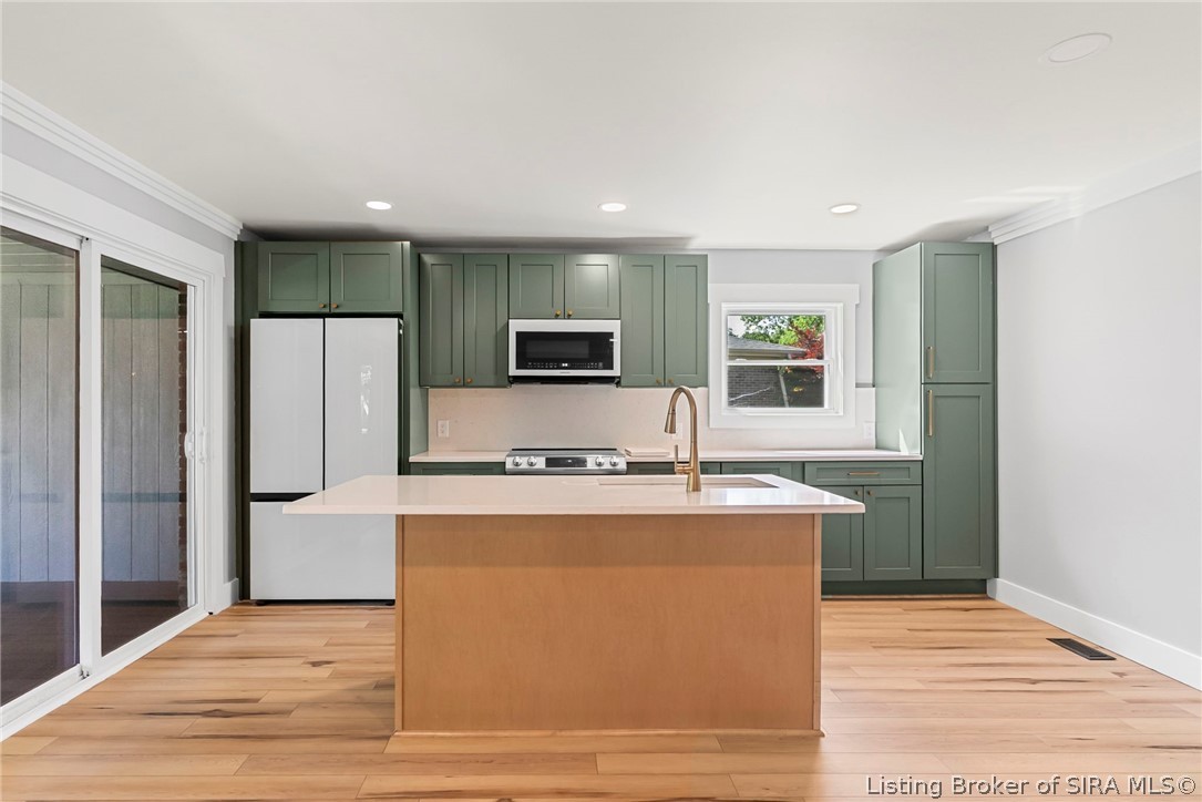 2037 Ridgewood Lane Madison, IN 47250 - Photo 8 of 27 Kitchen with large center island