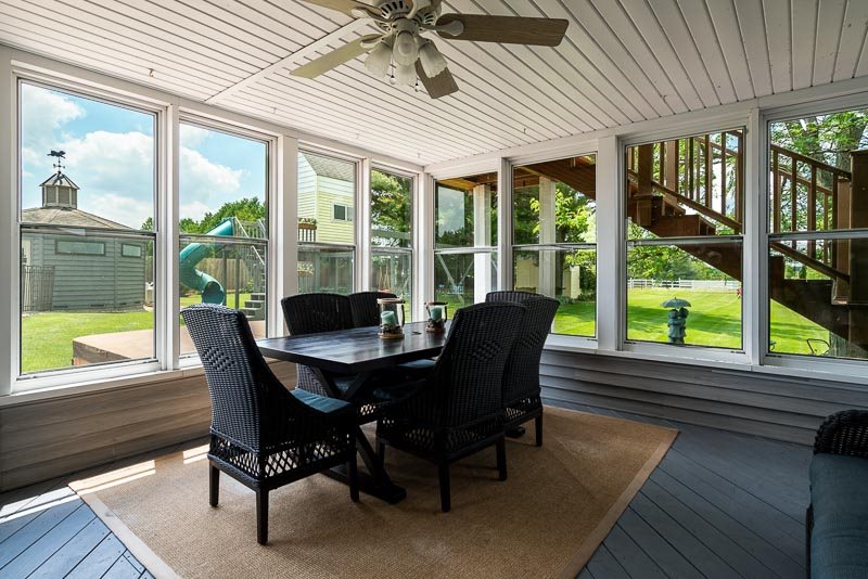 10762 Shaw Road Rockford, IL 61114 - Photo 19 of 25 a view of a dining room with furniture window and outside view