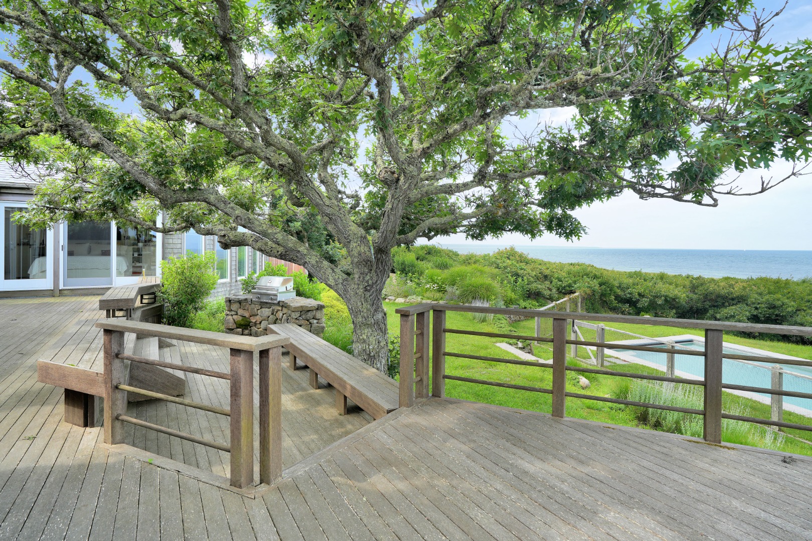 49 Tilton Road Chilmark, MA 02535 - Photo 40 of 47 Side Deck Sanctuary