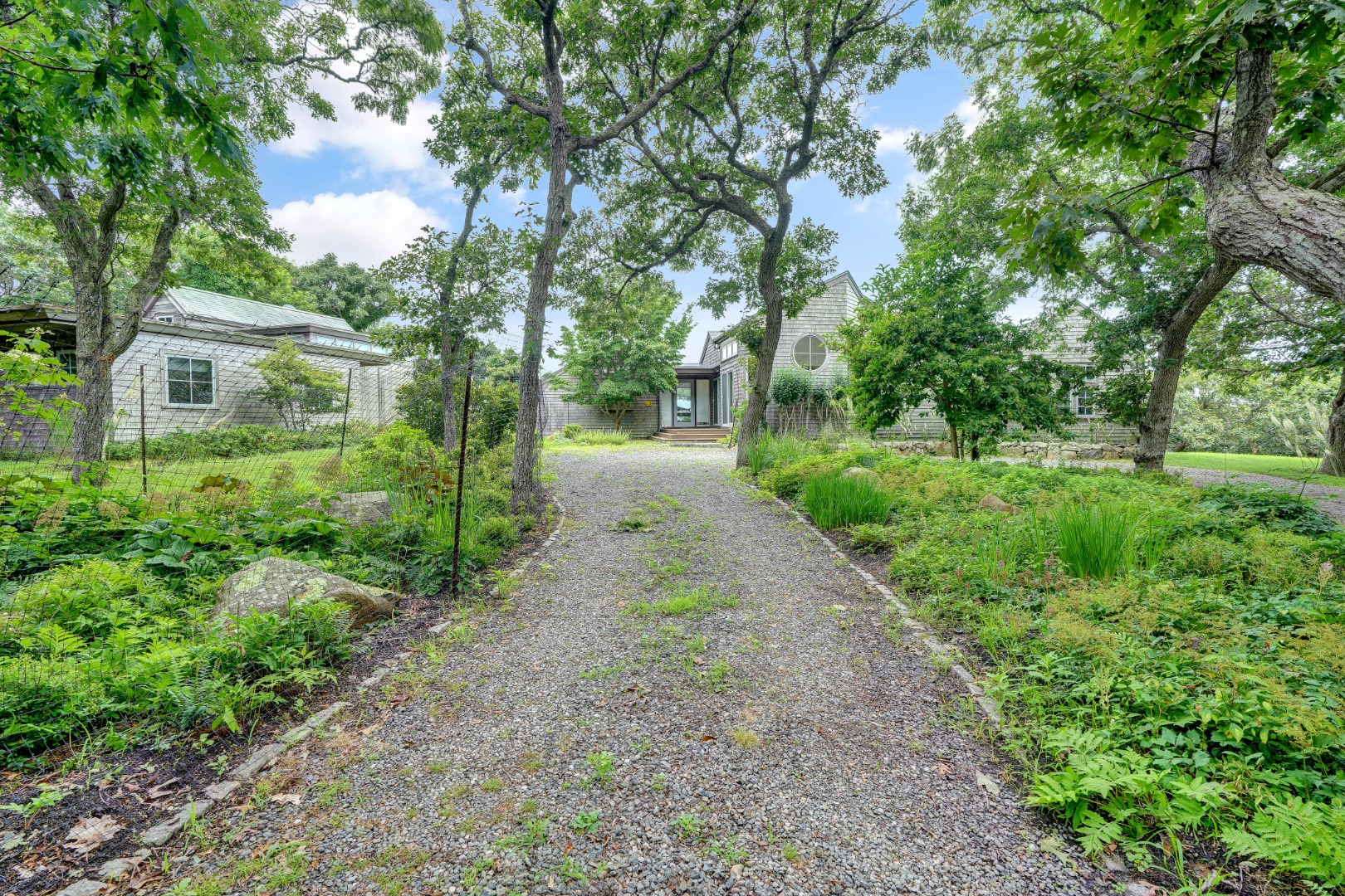 49 Tilton Road Chilmark, MA 02535 - Photo 45 of 47 In Front of Guest House and Main House