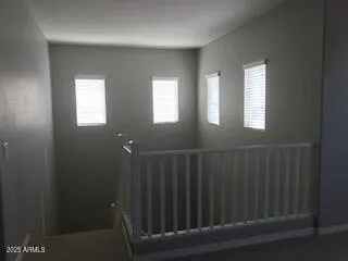 a view of hallway with window