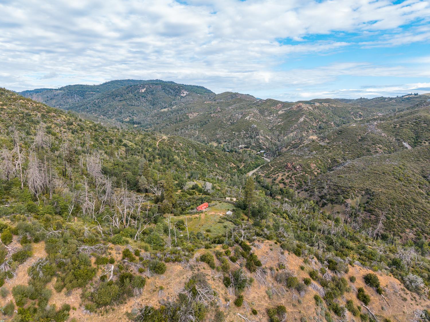 14515 Big Canyon Road Middletown, CA 95461 - Photo 21 of 23 an aerial view of houses covered in trees