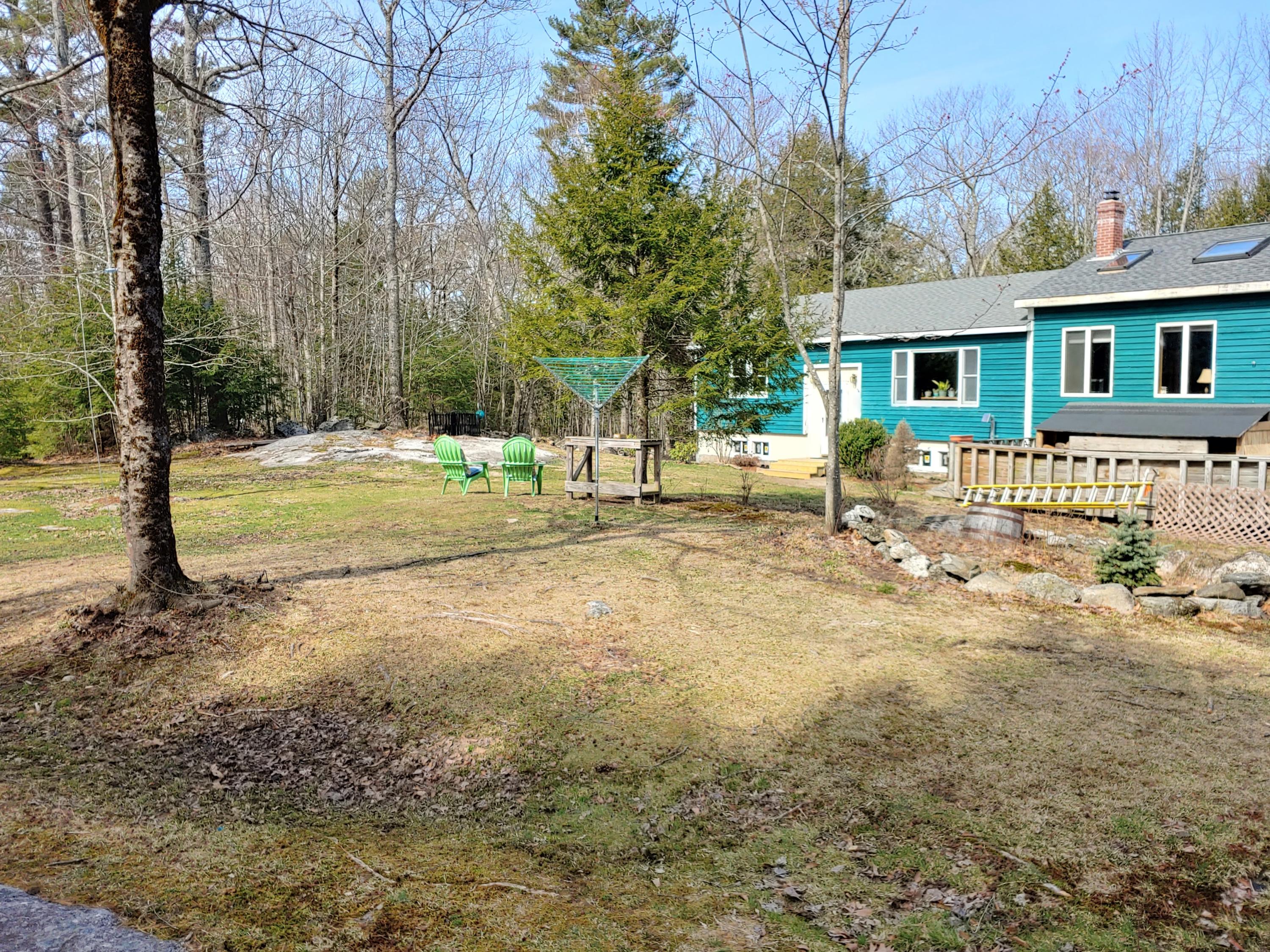 229 Tuttle Road Pownal, ME 04069 - Photo 5 of 41 front yard with house