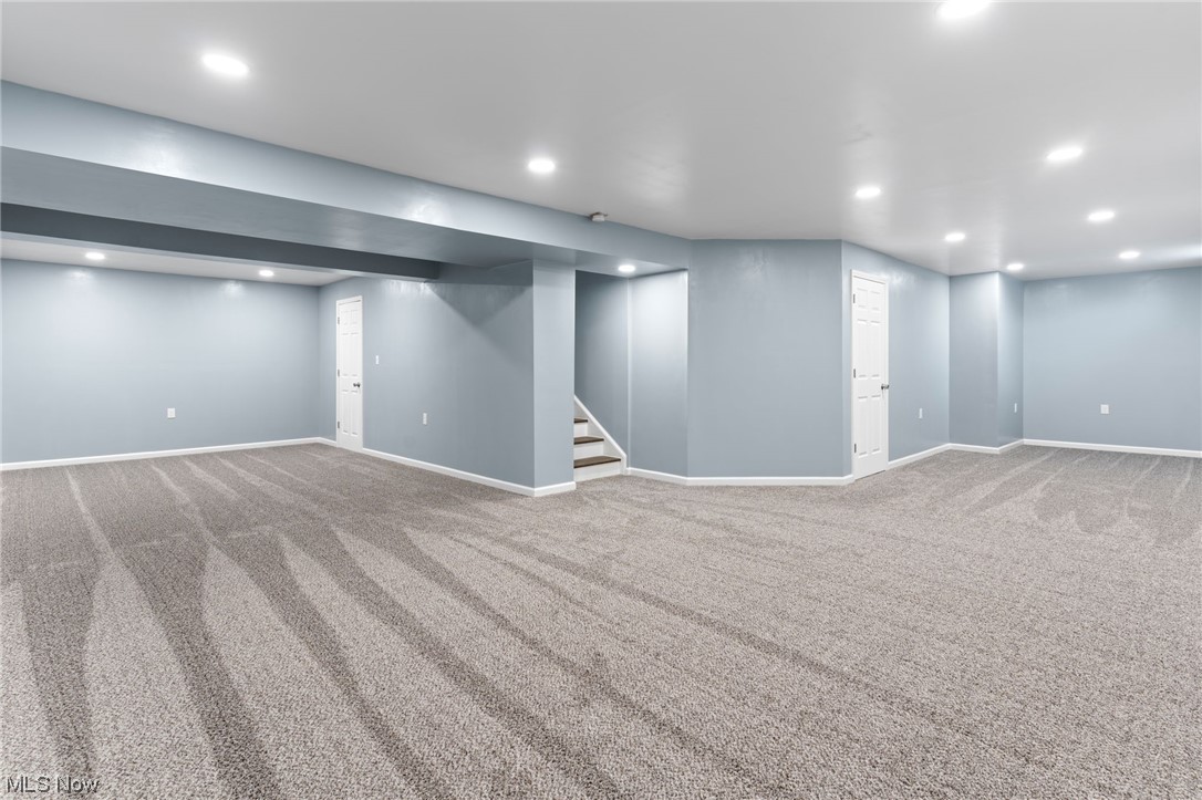 2113 Fowl Road Elyria, OH 44035 - Photo 33 of 39 Basement with light carpet