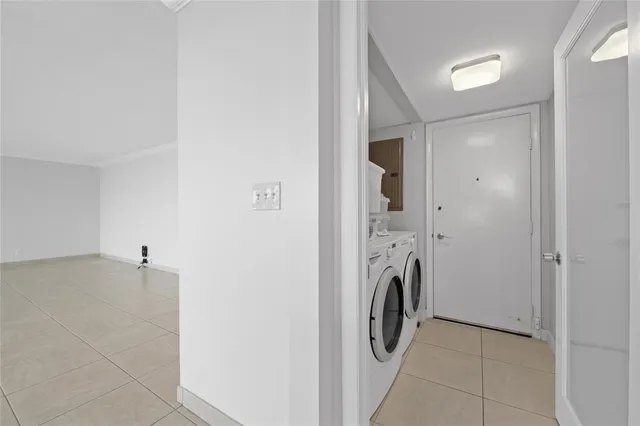 a view of balcony with city view