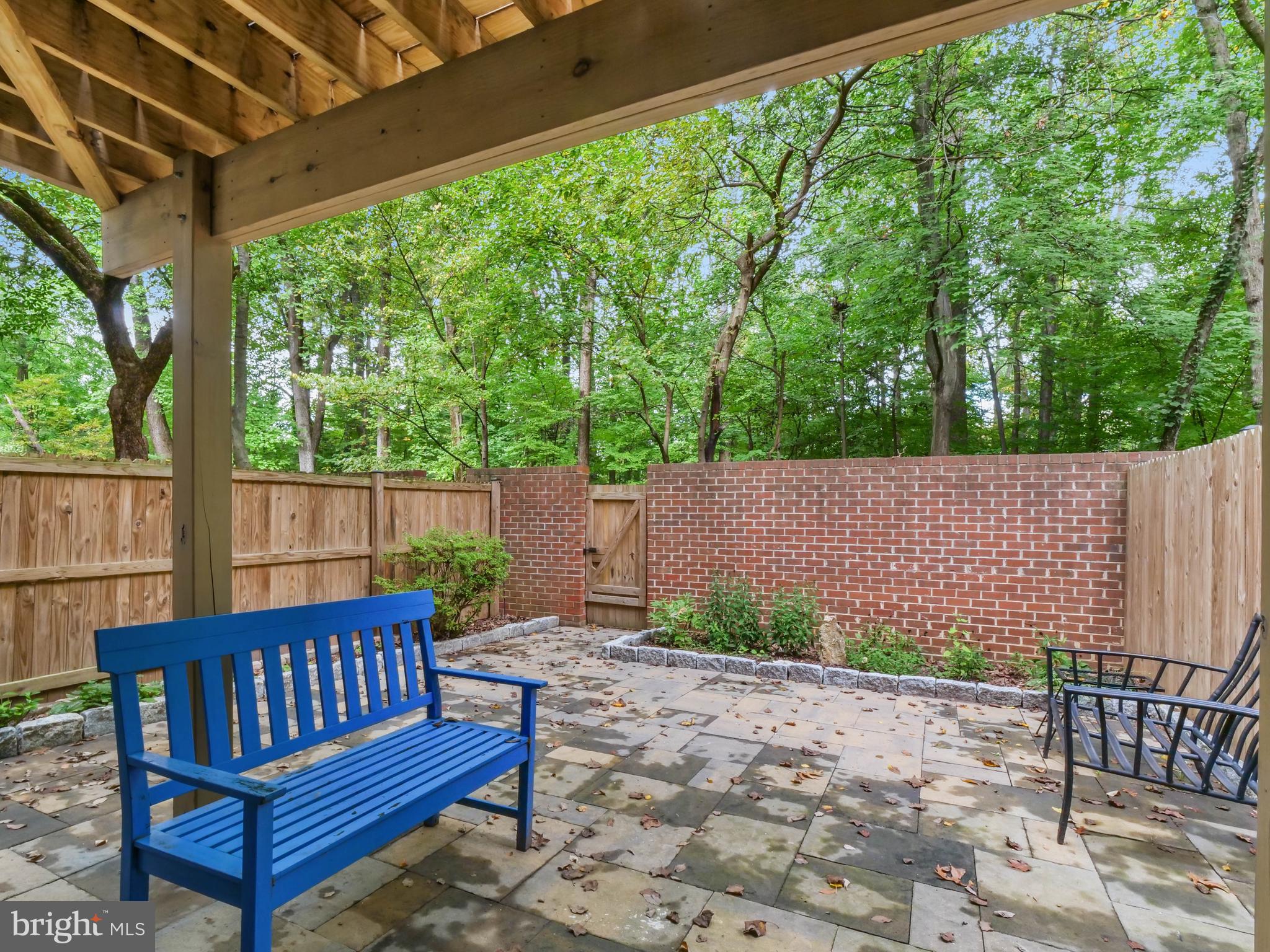 1835 Wainwright Drive Reston, VA 20190 - Photo 38 of 51 View of the patio from under the deck