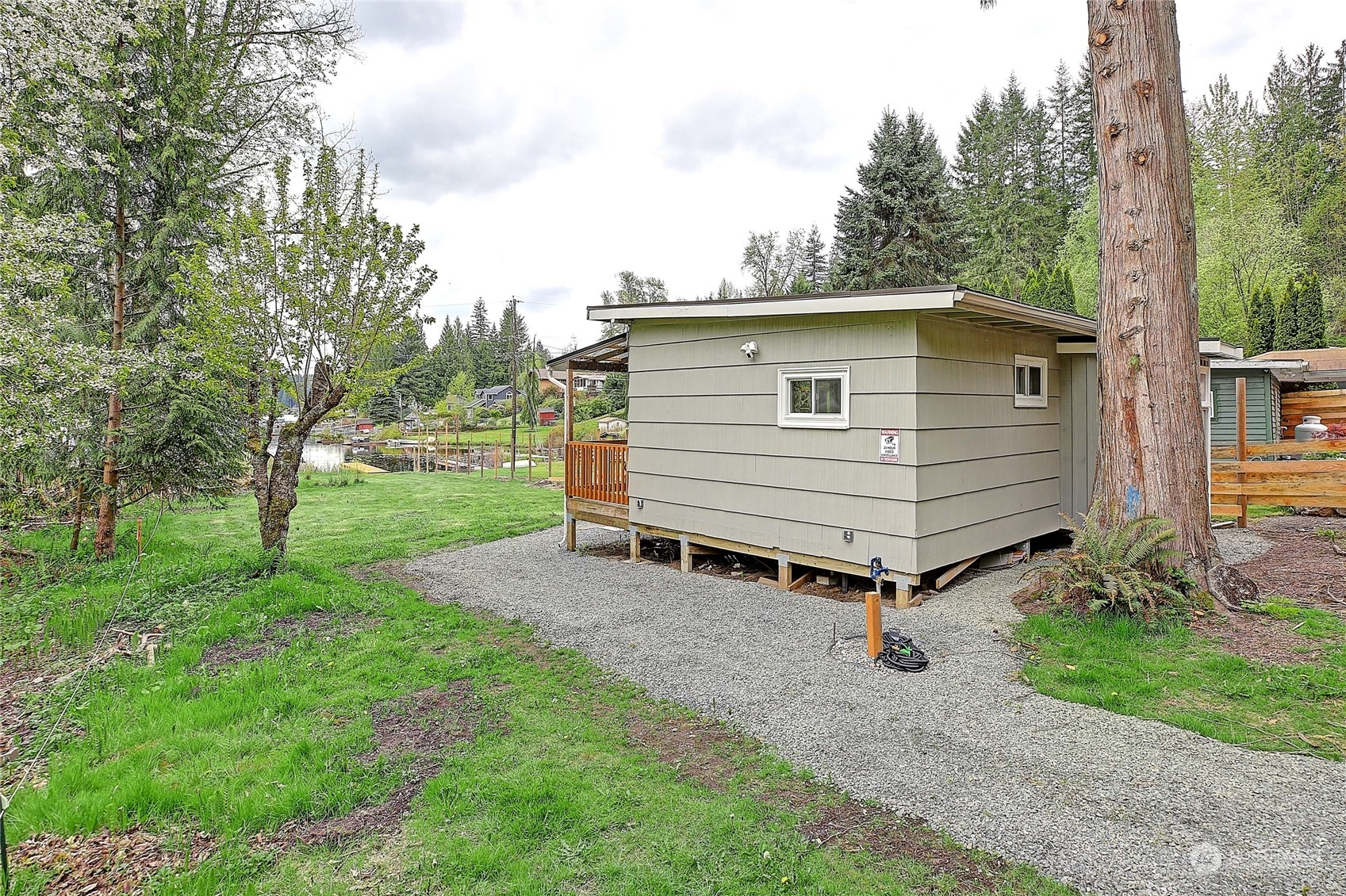 18818 Lerch Road Snohomish, WA 98290 - Photo 22 of 36 a view of a house with a yard
