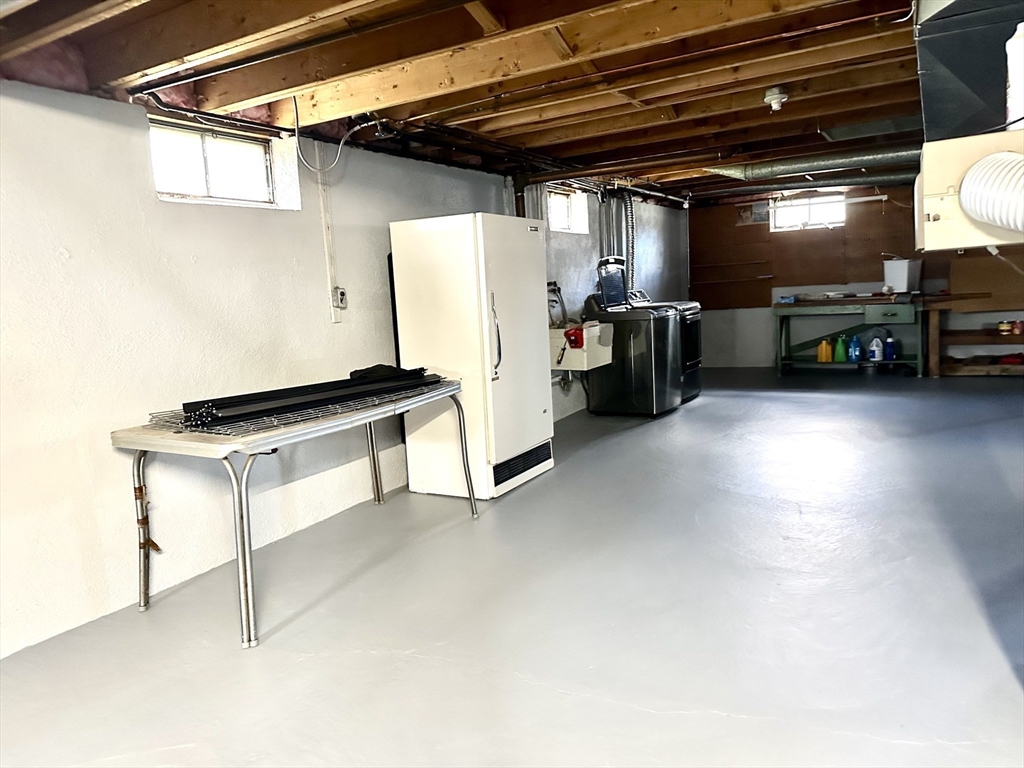 98 Corey Road Springfield, MA 01128 - Photo 16 of 24 a view of storage and utility room with racks