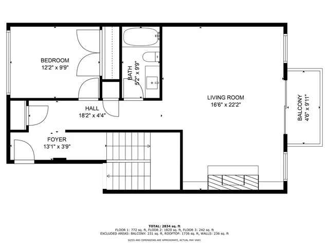 $8,995 | 3444 North Halsted Street, Unit PH, Chicago, IL 60657