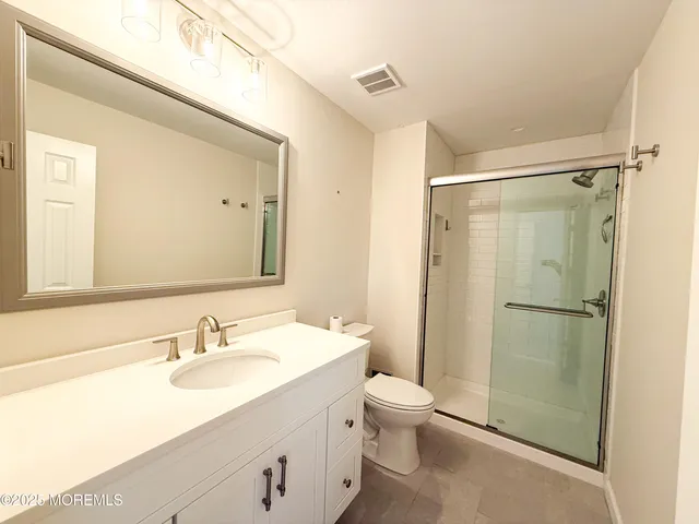 a building outdoor space with patio furniture