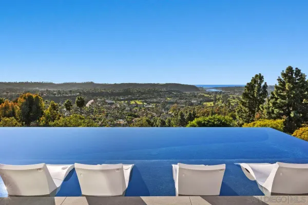a view of swimming pool and mountain view