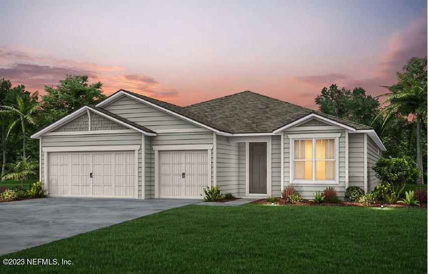 12435 Clapboard Blf Trail Jacksonville, FL 32226 - Photo 27 of 30 front view of house with a yard