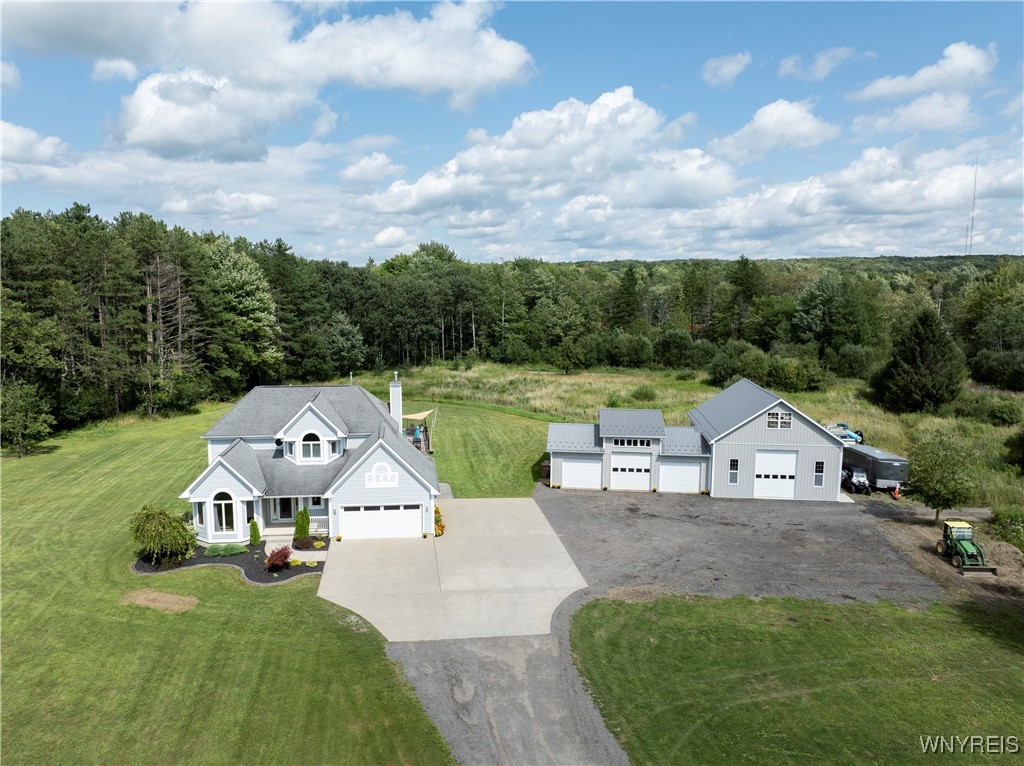 8081 Irish Road Colden, NY 14033 - Photo 1 of 1 Front overhead view