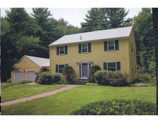 132 Spofford Road Boxford, MA 01921 - Photo 1 of 1 a aerial view of a house next to a yard