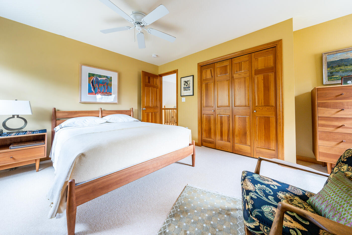 95 Old Hay Road Wellfleet, MA 02667 - Photo 54 of 70 a bedroom with bed and wooden floor