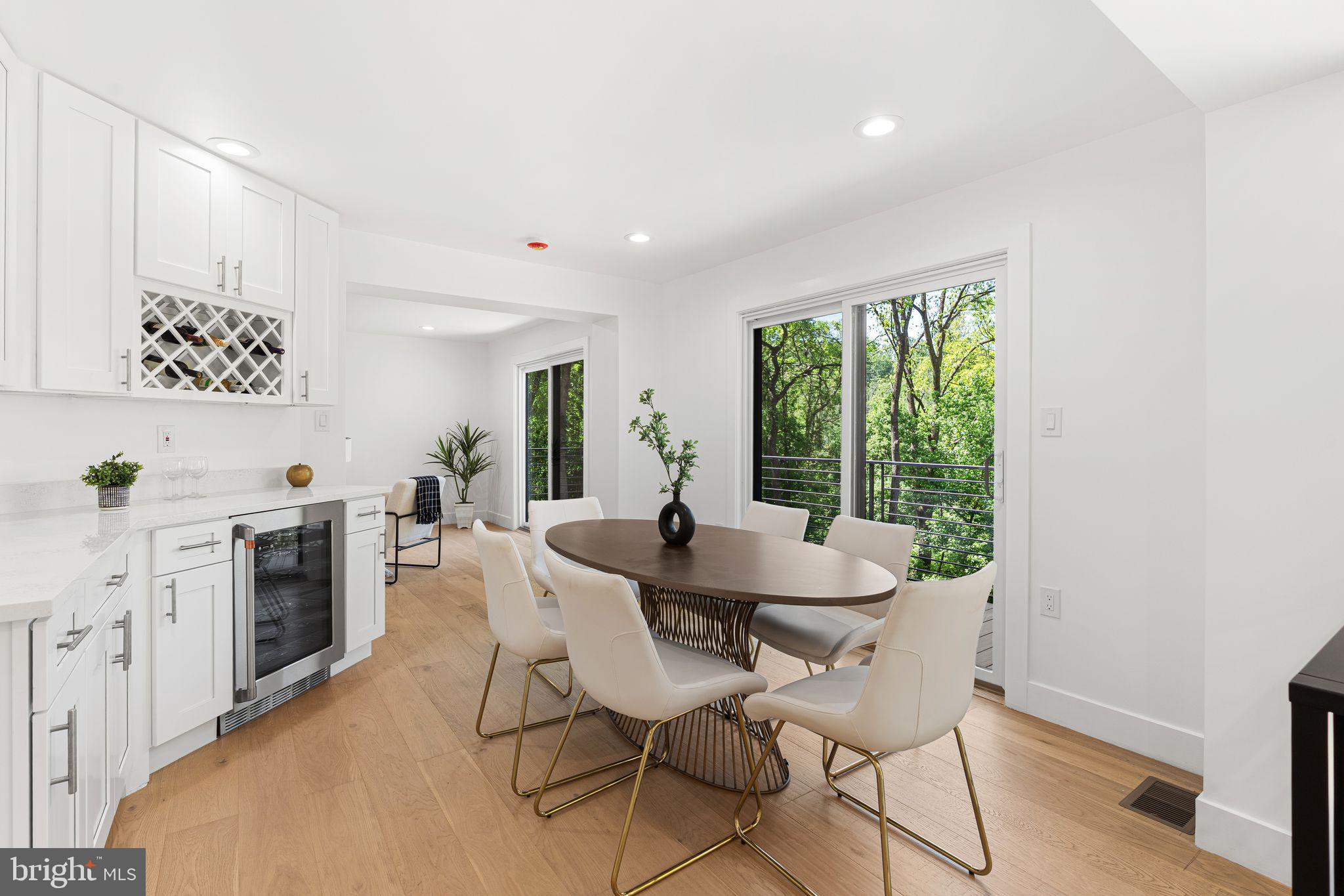 726 Darby Paoli Road Newtown Square, PA 19073 - Photo 21 of 55 a view of a dining room with furniture window and outside view