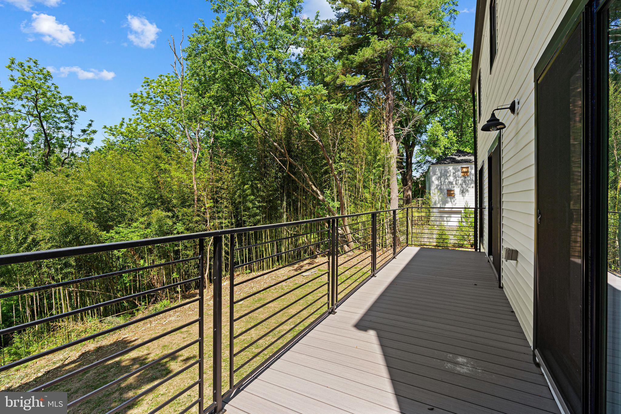 726 Darby Paoli Road Newtown Square, PA 19073 - Photo 8 of 55 a view of balcony and wooden floor
