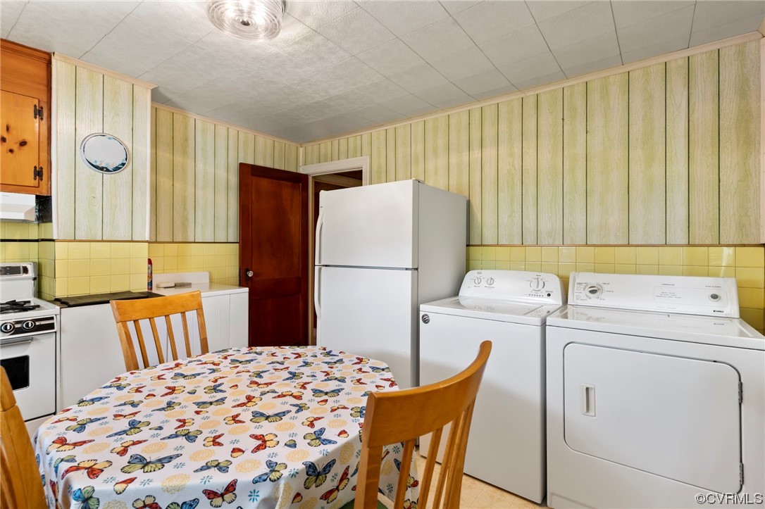 4000 Wayside Road Charles City, VA 23030 - Photo 11 of 30 a bedroom with a bed and a refrigerator