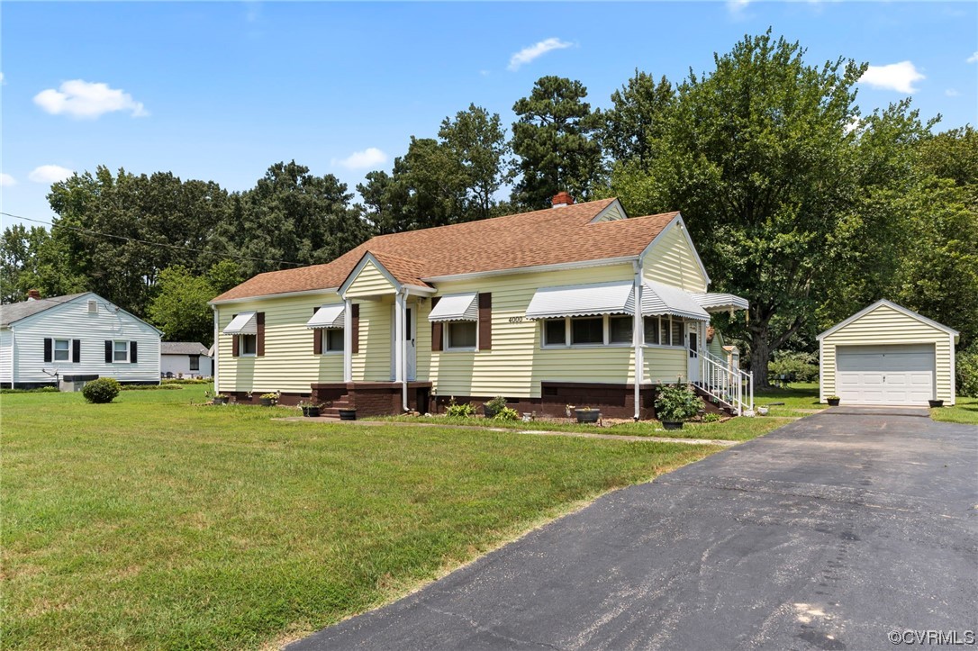 4000 Wayside Road Charles City, VA 23030 - Photo 19 of 30 a front view of a house with a yard