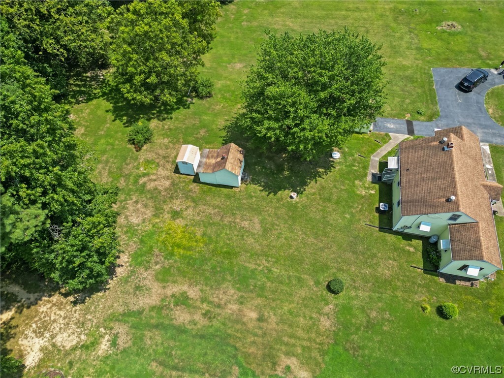 4000 Wayside Road Charles City, VA 23030 - Photo 29 of 30 an aerial view of a house with a yard