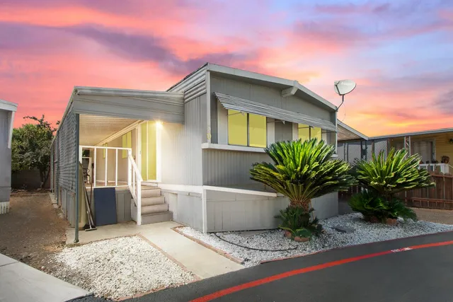 a front view of a house with porch