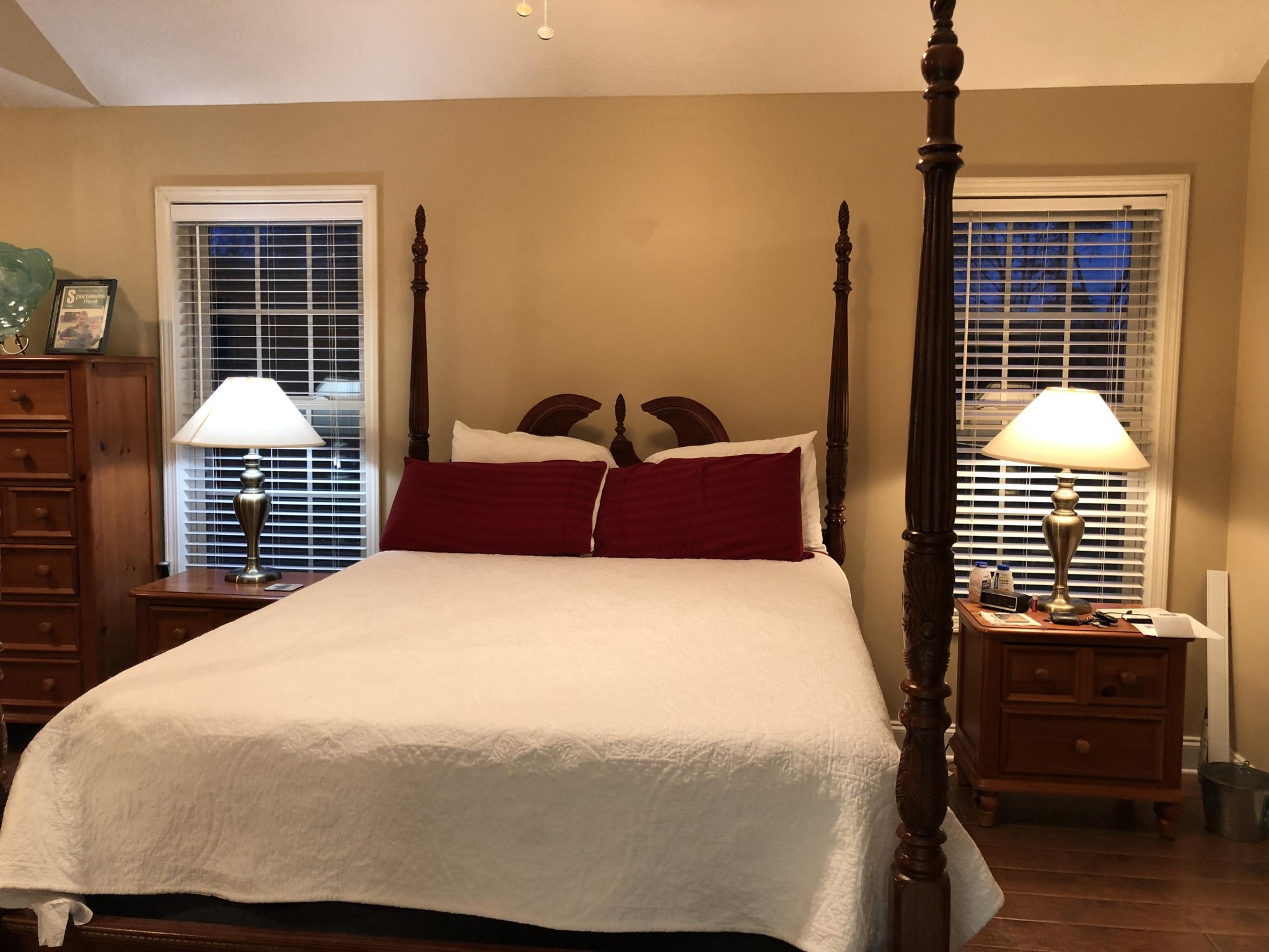 13711 Vonore Road Loudon, TN 37774 - Photo 22 of 34 a bedroom with a bed and dresser next to a window