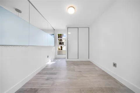 a view of walk in closet