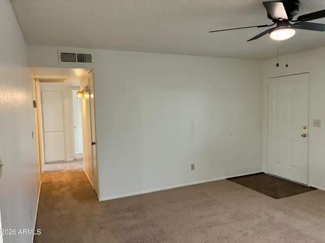 a view of empty room