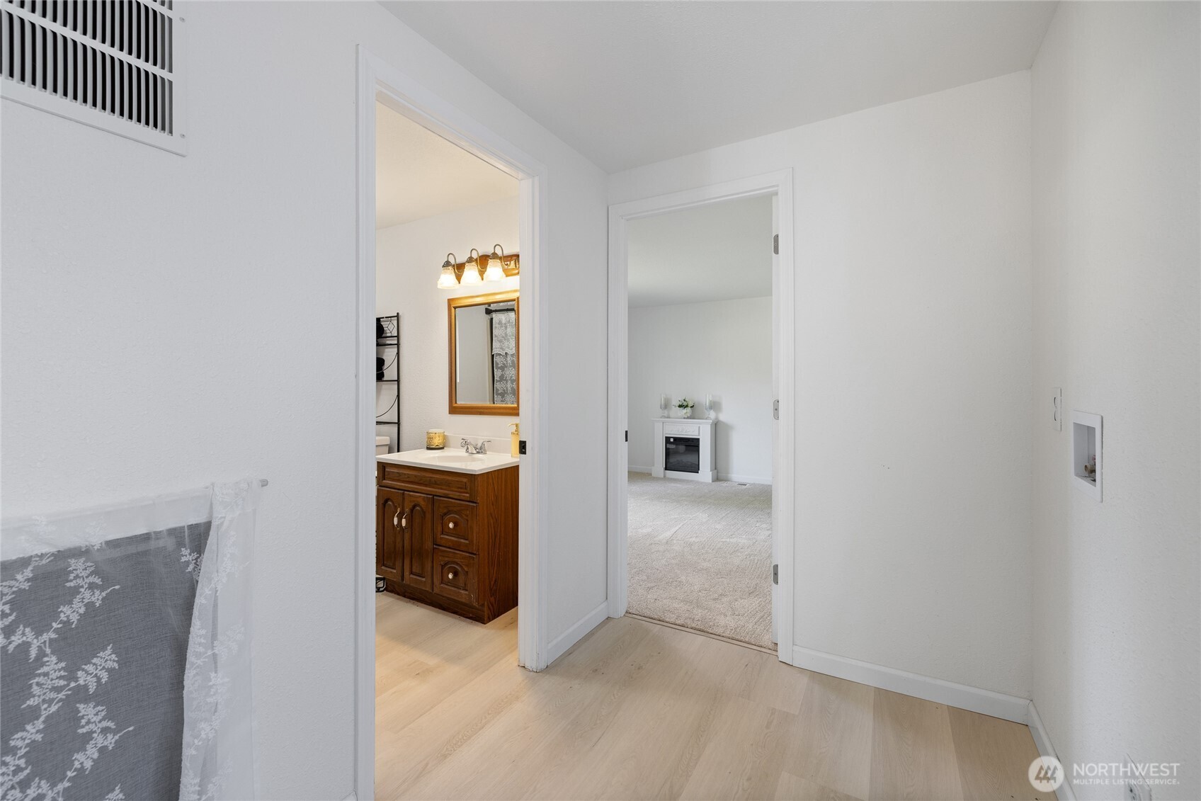14512 246th Street East Graham, WA 98338 - Photo 24 of 39 a view of a sink and a window in a room